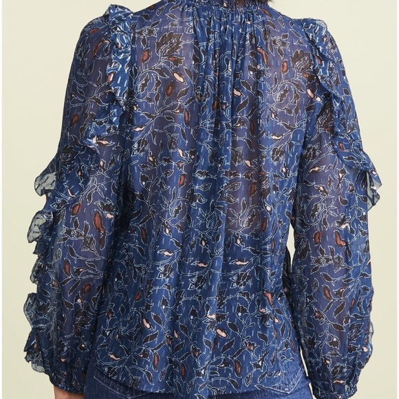 Ulla Johnson Atiya Blouse Top - Picture 4 of 11